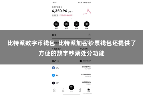比特派数字币钱包  比特派加密钞票钱包还提供了方便的数字钞票处分功能