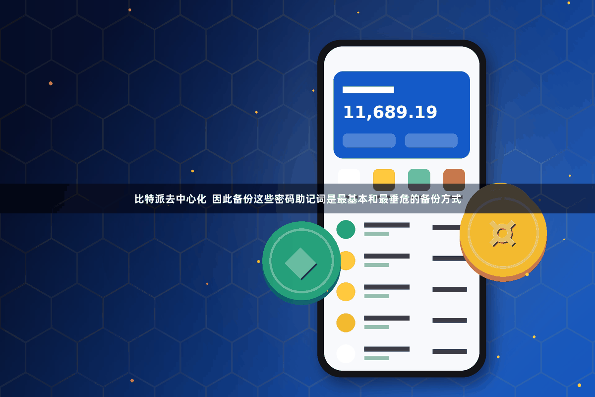 比特派去中心化 因此备份这些密码助记词是最基本和最垂危的备份方式